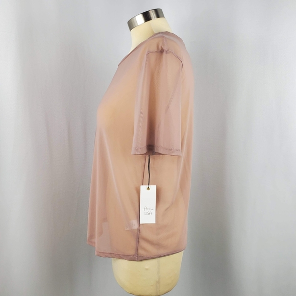 💥Just In💥Active USA Fine Mesh Tee...Sz M Juniors - Picture 2 of 5